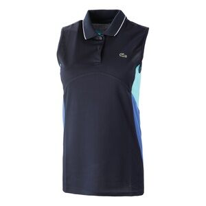 Lacoste Women's Sleeveless Tank Top - Dark Blue